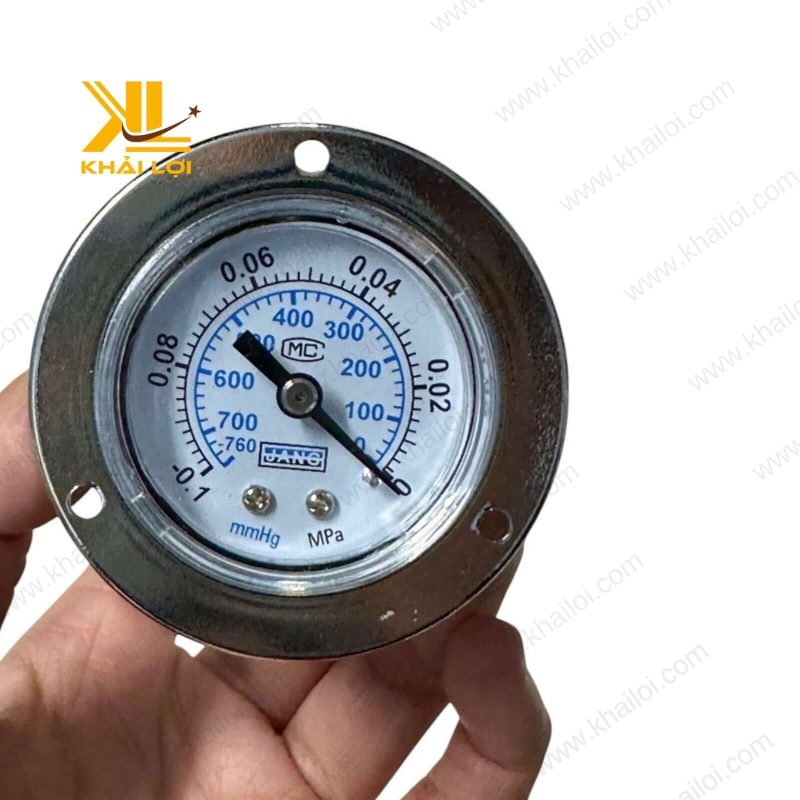 Đồng hồ hơi kiểu nối chân sau.