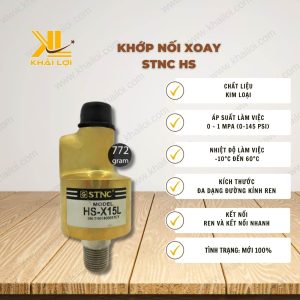 Thông số kỹ thuật: Khớp Nối Xoay STNC HS của Vật Tư Công Nghiệp Khải Lợi.