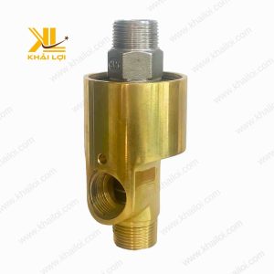 Khớp Xoay Nước – Hơi, Dầu với ren inox.