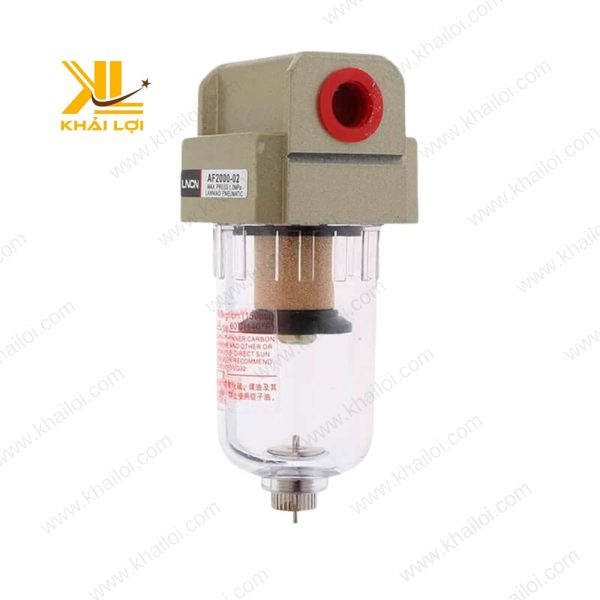 Lọc Tách Nước Khí Nén AF thiết kế nhỏ gọn.