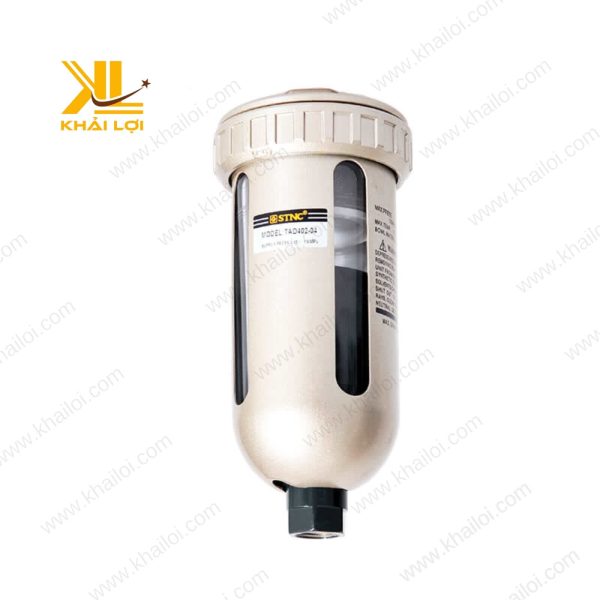Lọc Tách Nước Xả Đáy Bình STNC TAD với van điện tử bền bỉ.