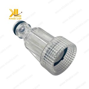 Lọc nước ren 22mm chịu áp suất 175 PSI.