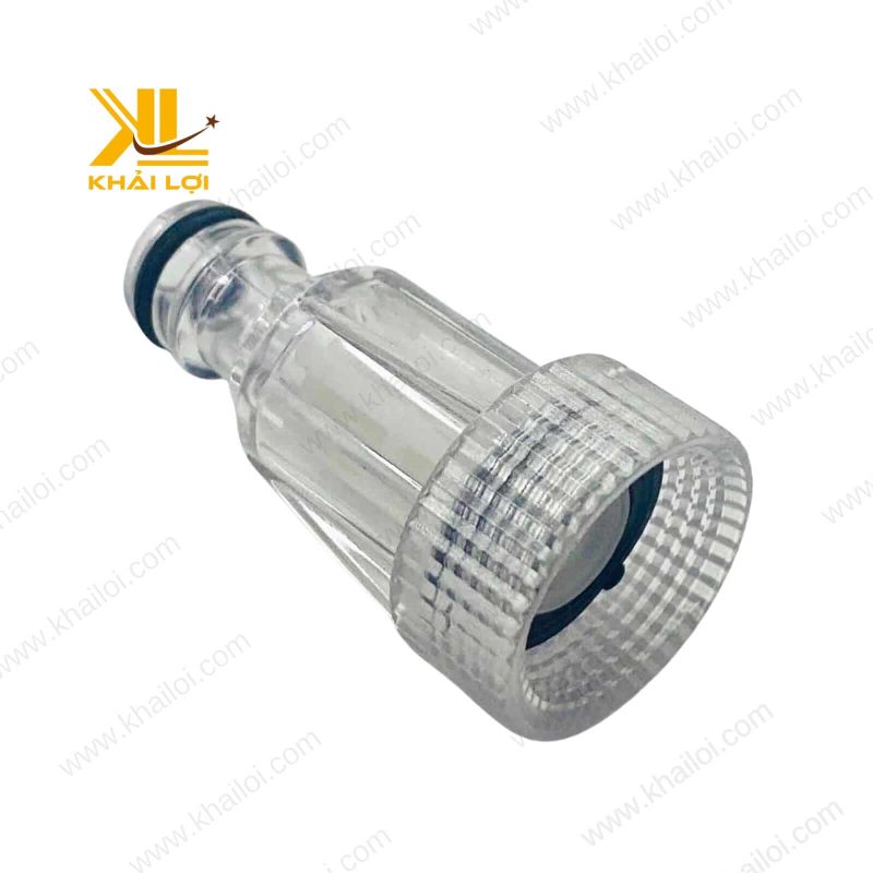 Lọc nước ren 22mm chịu áp suất 175 PSI.