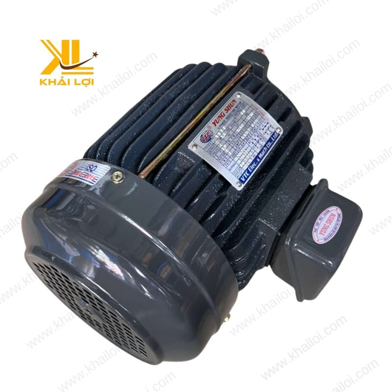 Motor VTC 2HP 3 pha với trục 24mm mạnh mẽ.