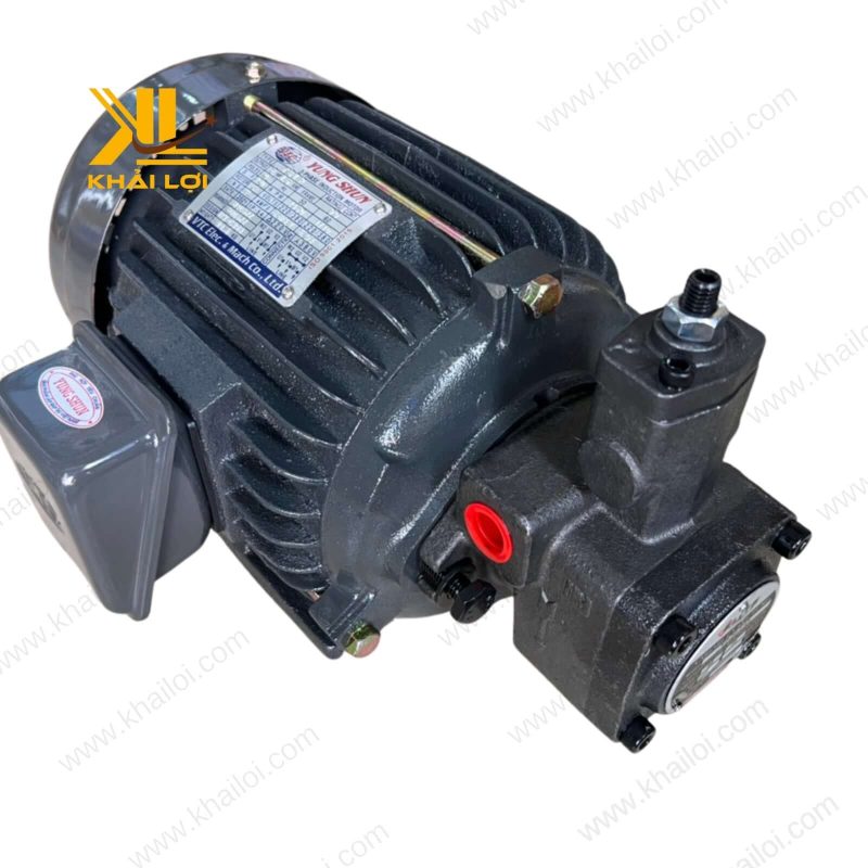 Motor VTC 2HP 3 pha với mặt bích 200mm chắc chắn.