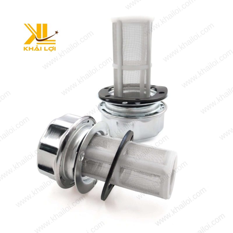 Nắp dầu thủy lực HS với chốt khóa an toàn.