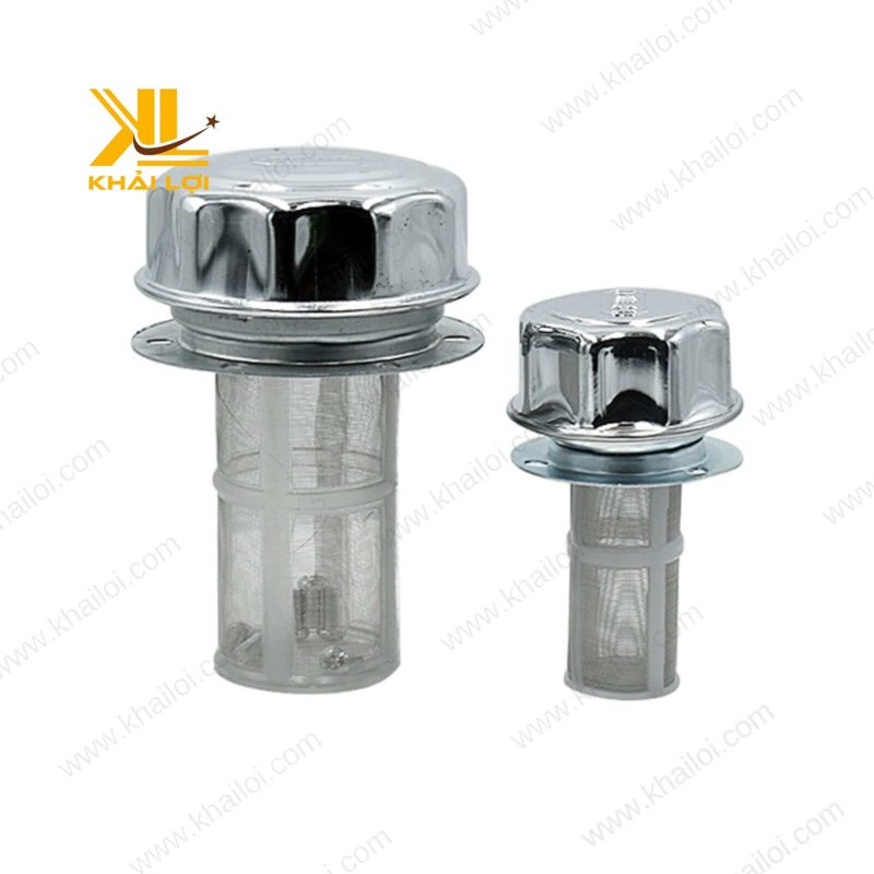 Nắp dầu thủy lực HS với gioăng cao su kín khít.