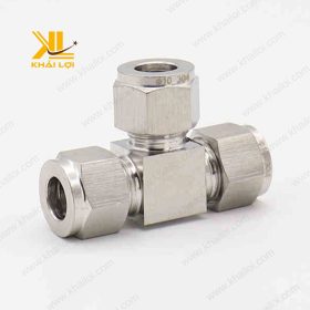 Hình ảnh ngã ba INOX IHBE trong hệ thống cấp nước.