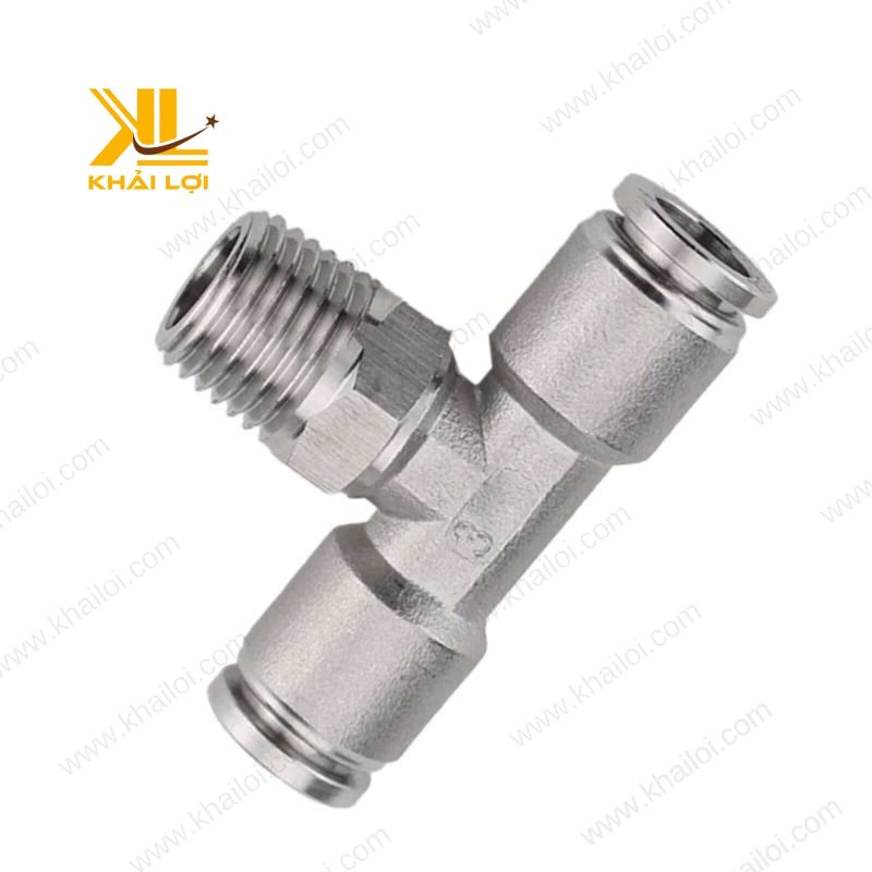 Ngã ba nối ống khí nén chống ăn mòn.