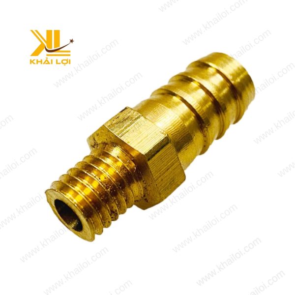 Nối Đồng Đuôi Chuột Ren TO với ren 18mm chắc chắn.