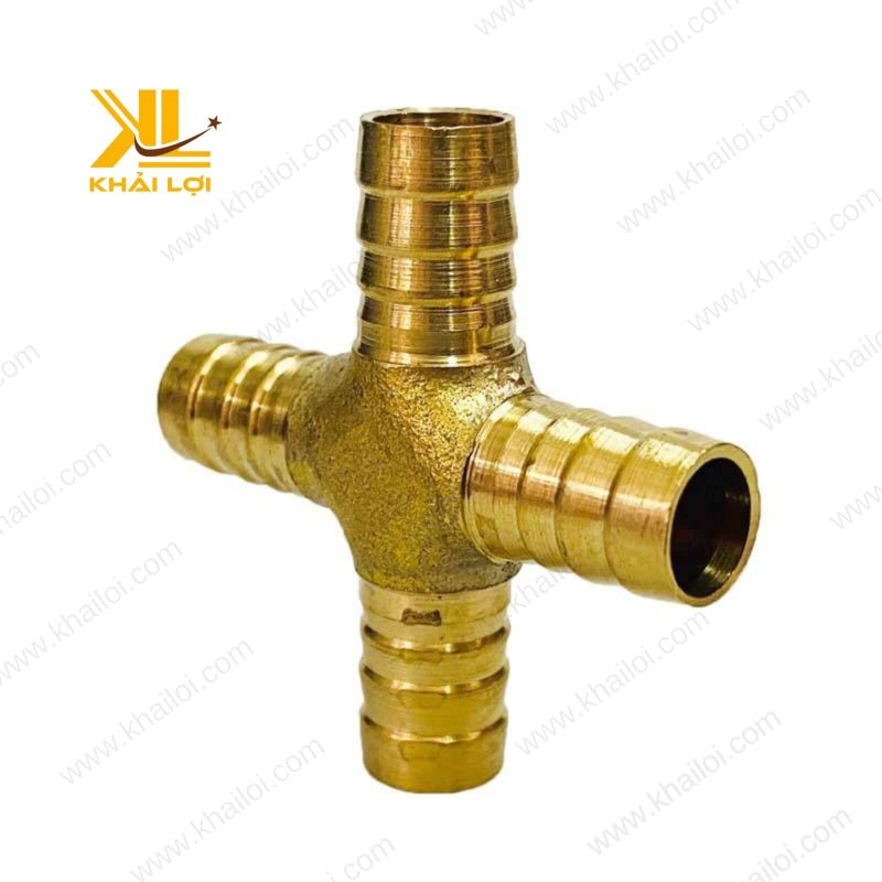 Nối Thau Chữ Thập Đuôi Chuột với bốn đầu cong tinh tế.