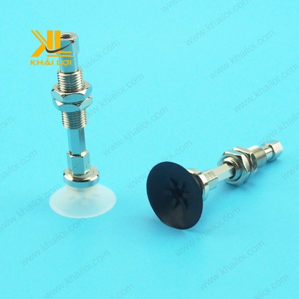 Hình ảnh Núm Hút Chân Không kết nối với hệ thống chân không.
