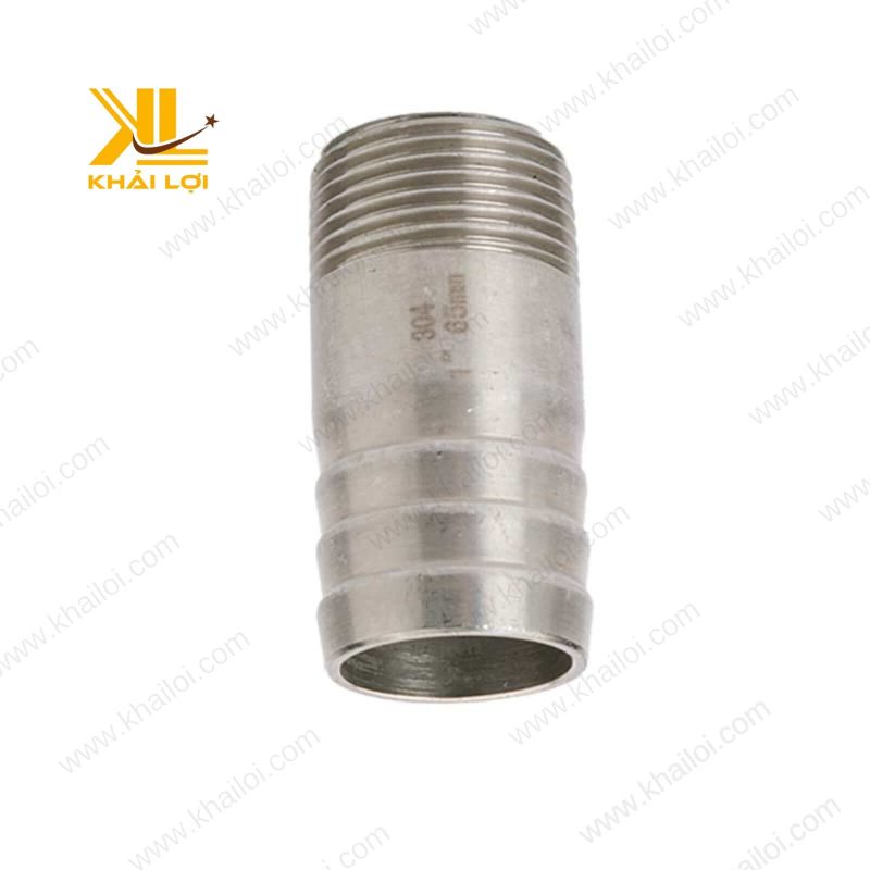 Hình ảnh ống đuôi chuột INOX 304 đầu ren đặc biệt.