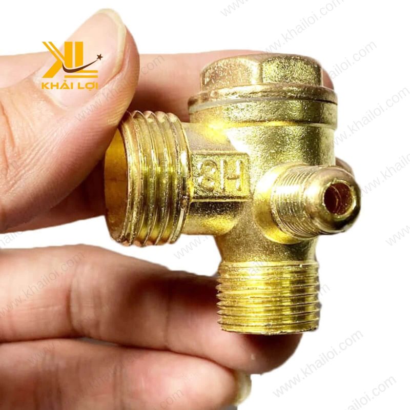 Van 1 Chiều Máy Khí Nén – Lúp Bê chống rò rỉ hiệu quả.