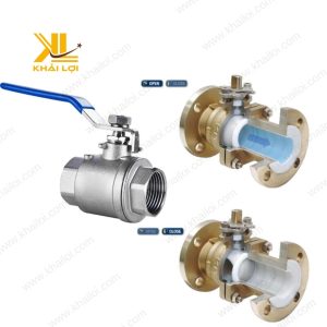 Hình ảnh Van Bi INOX 201 trong hóa chất.