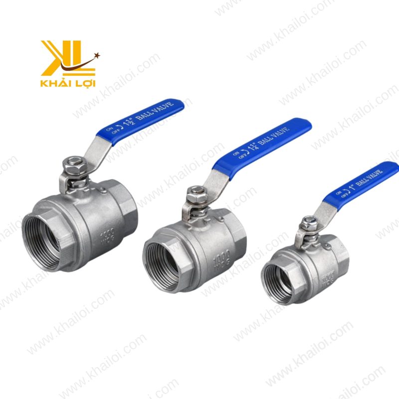 Hình ảnh Van Bi INOX 201 gạt tay xoay.