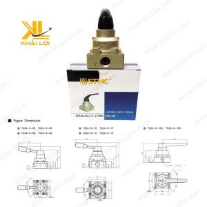 Van Gạt Tay Khí Nén STNC TGC phân phối bởi Khải Lợi.