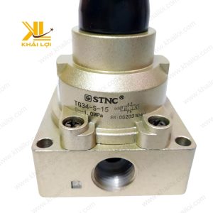 Van Gạt Tay Khí Nén STNC TGC áp suất 30 Kgf/cm².