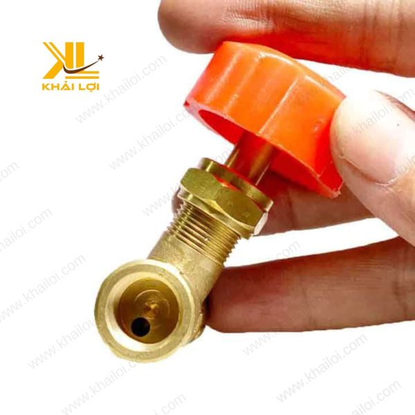 Van kim đồng thiết kế nhỏ gọn.