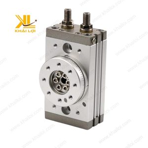 Hình ảnh xi lanh xoay MSQB trong robot công nghiệp.