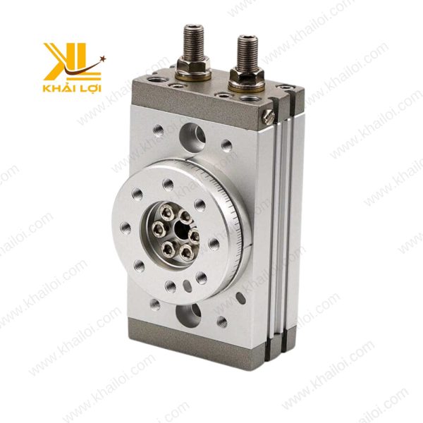 Hình ảnh xi lanh xoay MSQB trong robot công nghiệp.