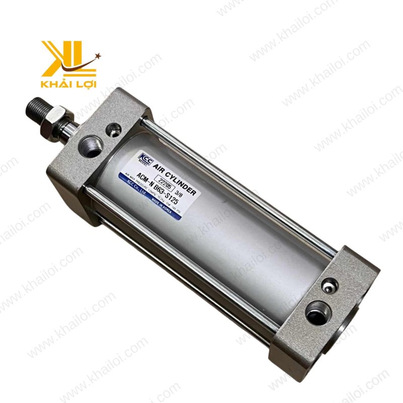 Hình ảnh xi lanh vuông KCC ACM trong tự động hóa.