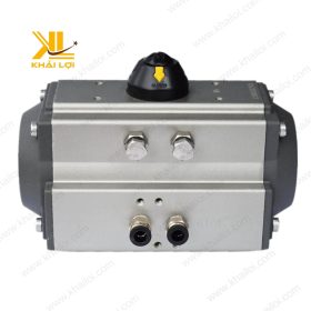 Thân vỏ bằng nhôm đúc của đầu khí nén AT với lớp phủ anodized chống ăn mòn.