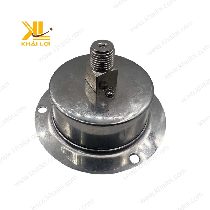 Vỏ inox 304 sáng bóng, chống gỉ của đồng hồ áp suất BADOTHERM HOLLAND. aVỏ inox 304 sáng bóng, chống gỉ của đồng hồ áp suất BADOTHERM HOLLAND.