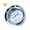Chân kết nối sau bằng thau xi trắng của đồng hồ áp suất mbar Y63, kích thước ren 13mm.