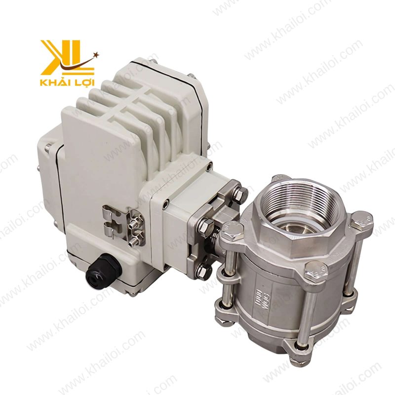 Thiết kế bi van inox của van điện đóng mở 2 ngã.