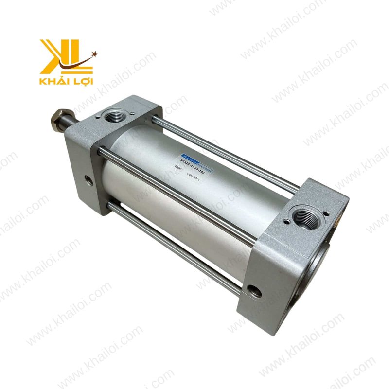 Thiết kế thân nhôm anod hóa của xi lanh MCQA, chống ăn mòn và trầy xước.