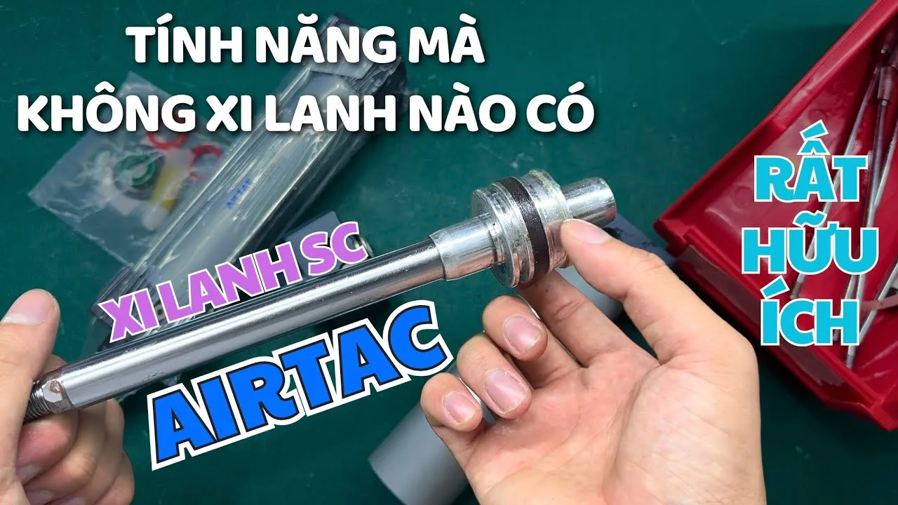 Đánh Giá Chi Tiết Xi Lanh Khí Nén Airtac SC – Từ SC32 Đến SC160 Có Gì Đặc Biệt