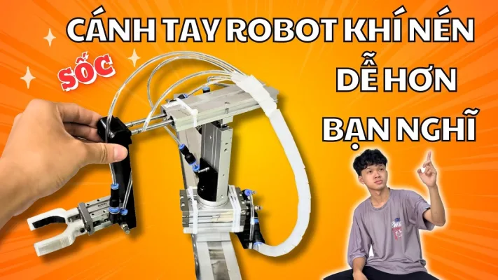 Khám Phá Cánh Tay Robot Khí Nén – Giải Pháp Tự Động Hóa Hiện Đại Trong Sản Xuất