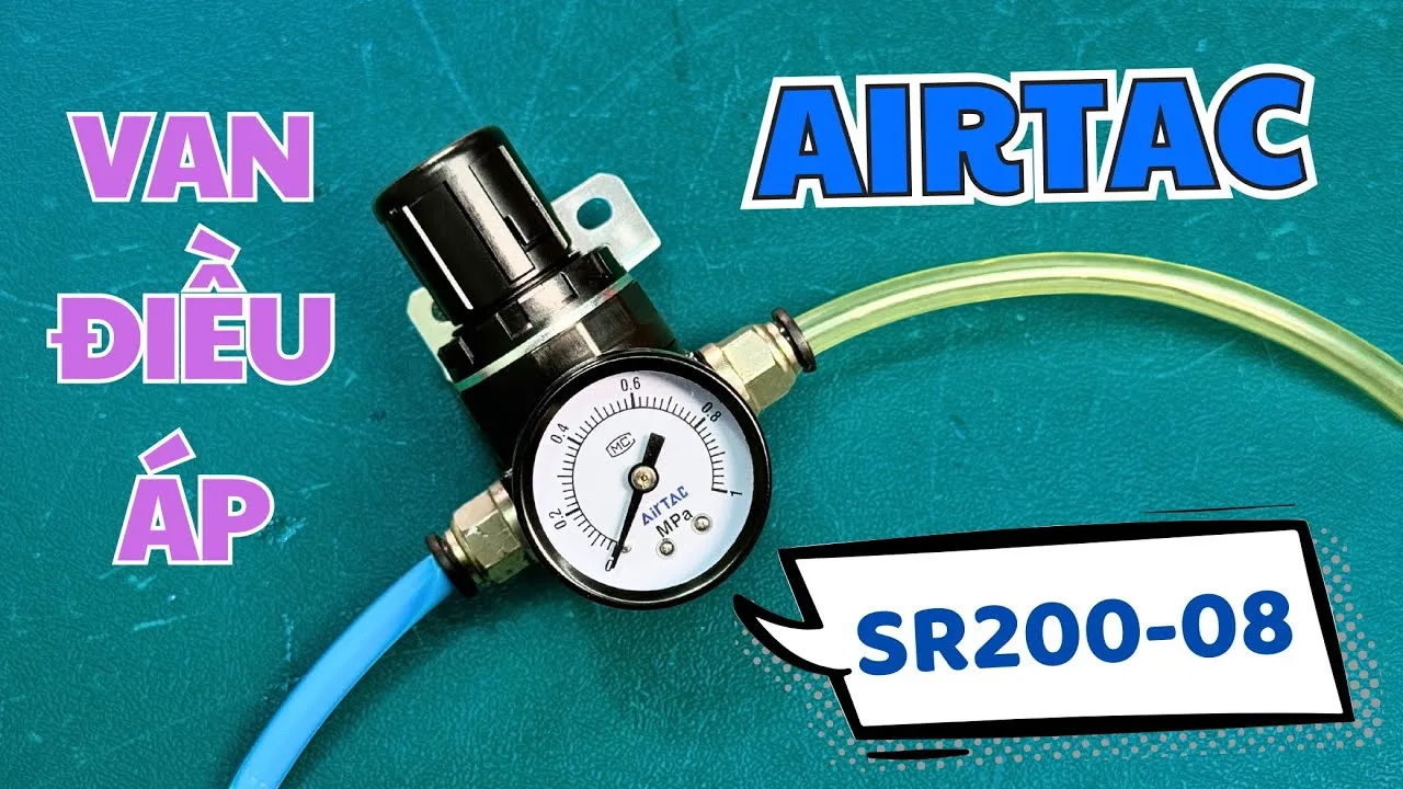 Van Điều Áp Khí Nén Airtac SR200 – Review Thực Tế & Những Tính Năng Khiến Bạn Bất Ngờ