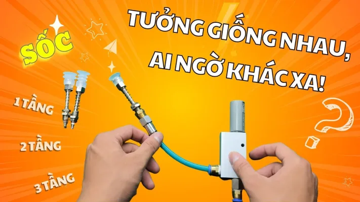 [SỐC] Bật Mí Sự Khác Biệt KHÔNG NGỜ Giữa Núm Hút Chân Không 1 Tầng, 2 Tầng và 3 Tầng!