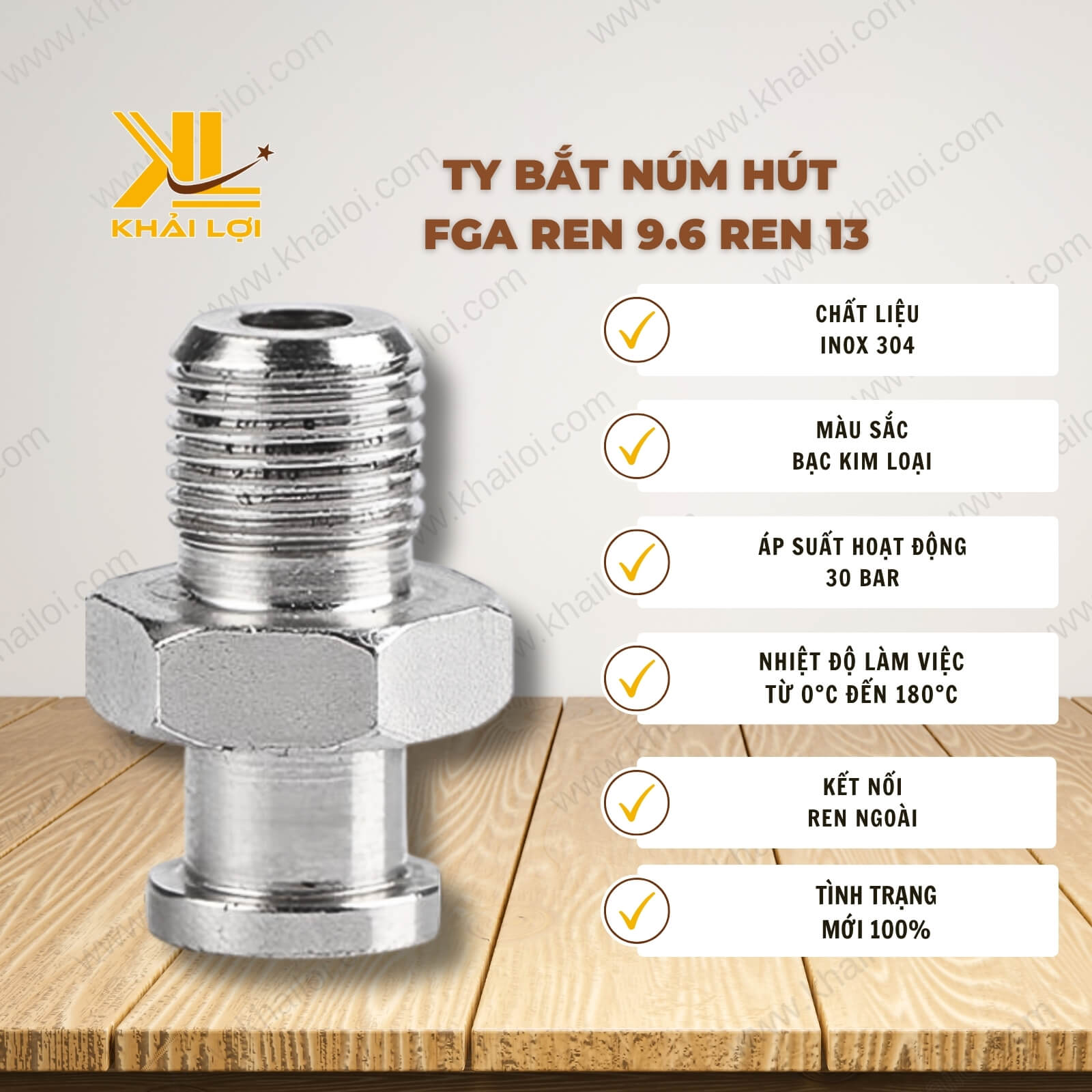 Ty Bắt Núm Hút FGA