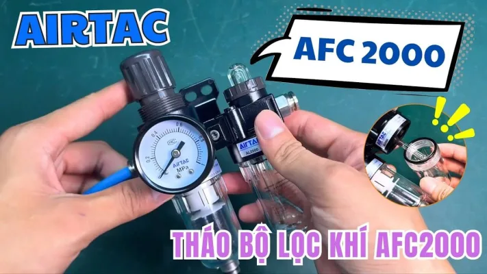 AFC2000 – Giải Pháp Lọc Khí Nén Tối Ưu Cho Hệ Thống Ổn Định & Bền Bỉ
