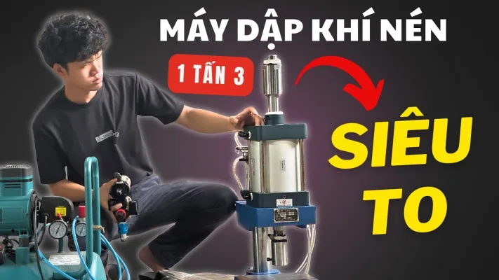 Máy Dập Khí Nén MD 1300kg – Cỗ Máy Công Nghiệp Mạnh Mẽ Cho Gia Công Kim Loại
