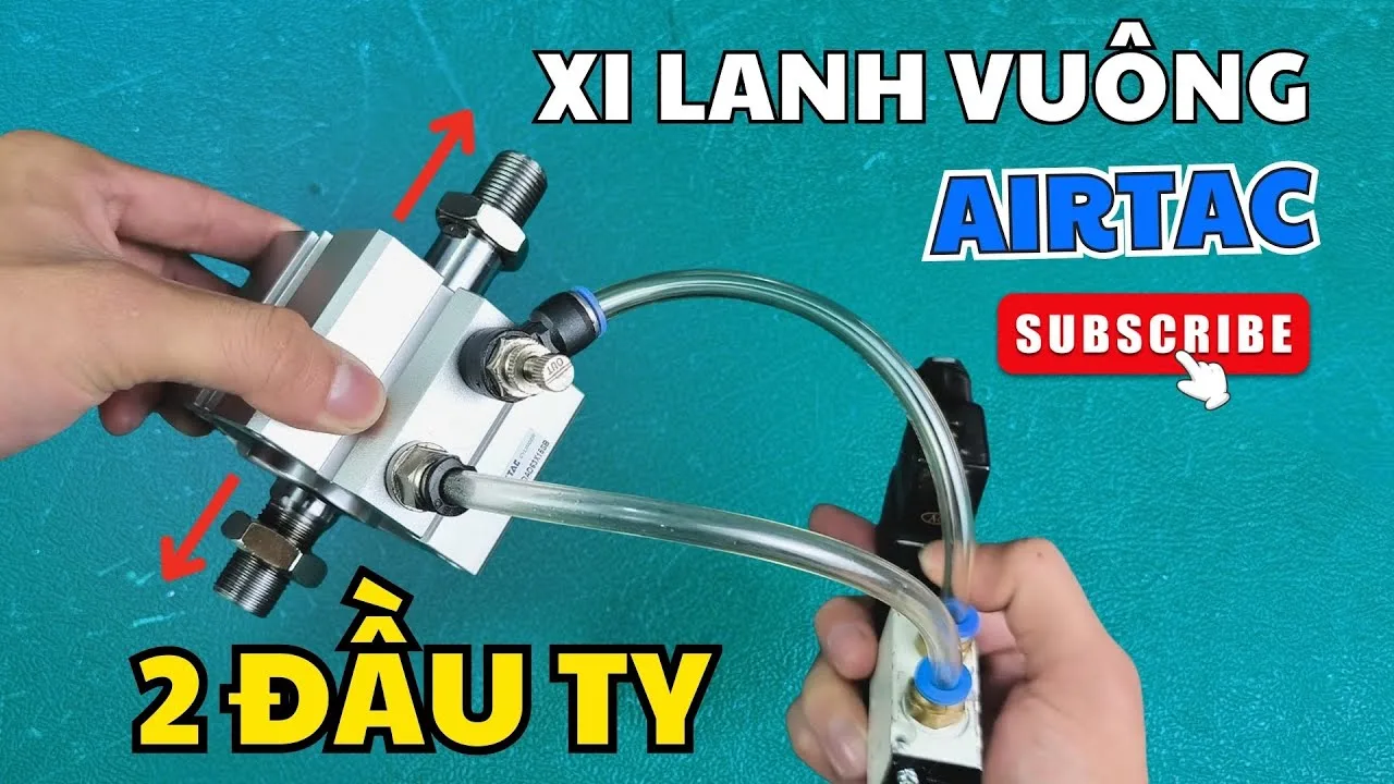 Xi lanh vuông Airtac SDAD 63×15 - Vì sao SDAD khác SDA?