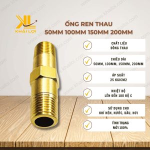 Ống Ren Thau 50mm 100mm 150mm 200mm