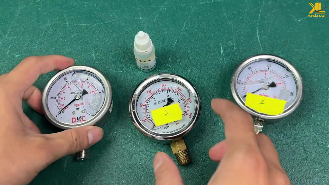 Hướng Dẫn Phân Biệt Đồng Hồ Áp Suất Inox 304 Thật Giả và Kiểm Chứng Chất Lượng DKC Khải Lợi Automation
