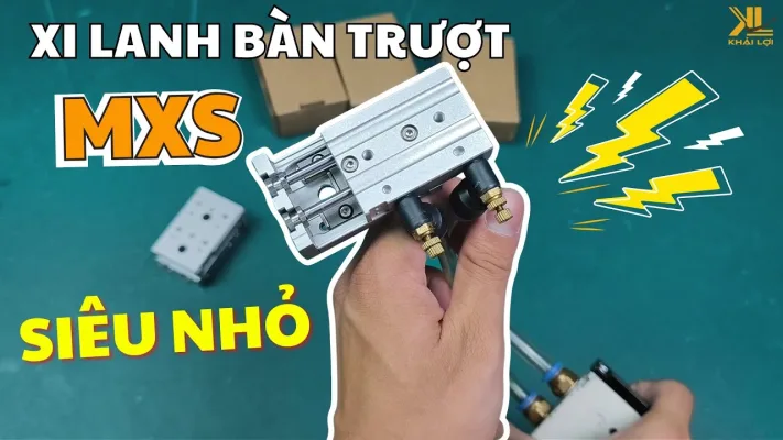 Khám phá Xi lanh bàn trượt SMC MXS 8x20 – Giải pháp Tự động hóa Nhỏ gọn và Chính xác Khải Lợi Automation