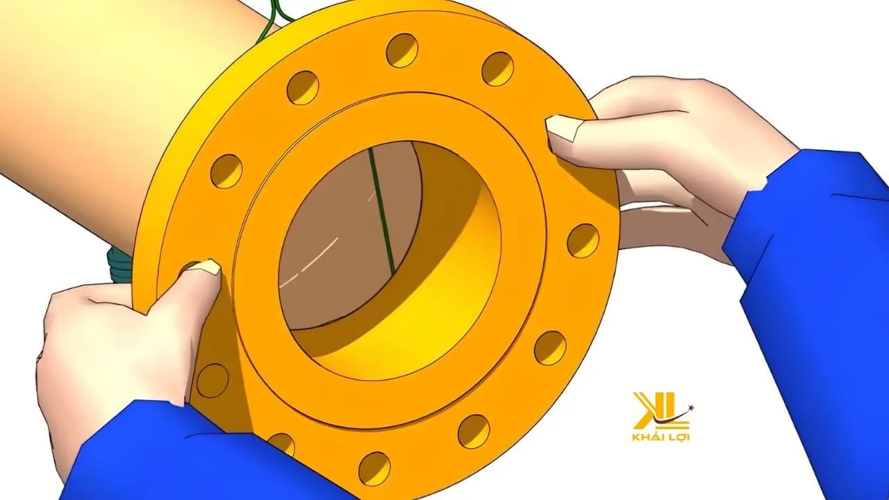 Huong Dan Chi Tiet Cach Lap Dat Mat Bich Flange Nhanh Chong va Chinh Xac 1