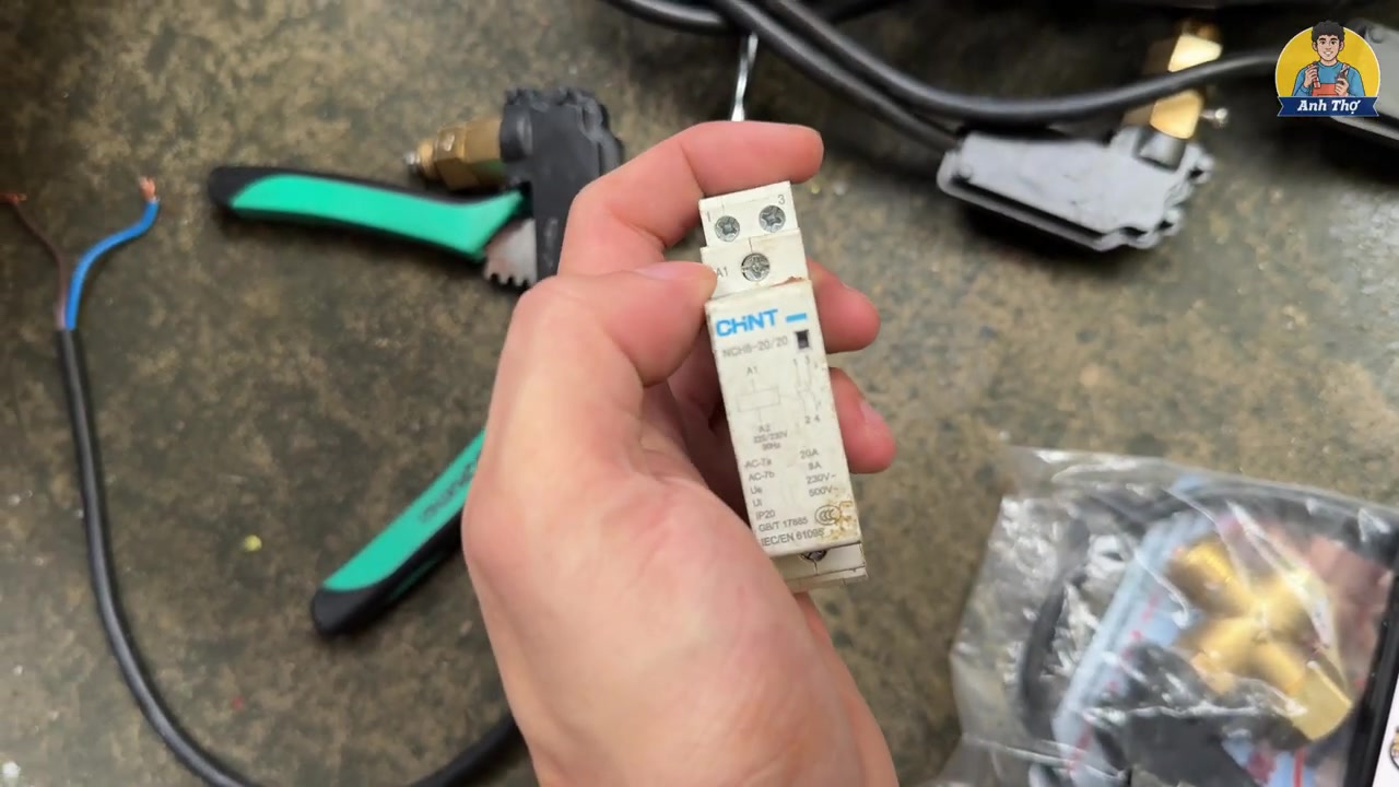 Hướng Dẫn "Độ" Rơ Le Tự Ngắt Cho Máy Rửa Xe - Tiết Kiệm 200k Tiền Điện Mỗi Tháng