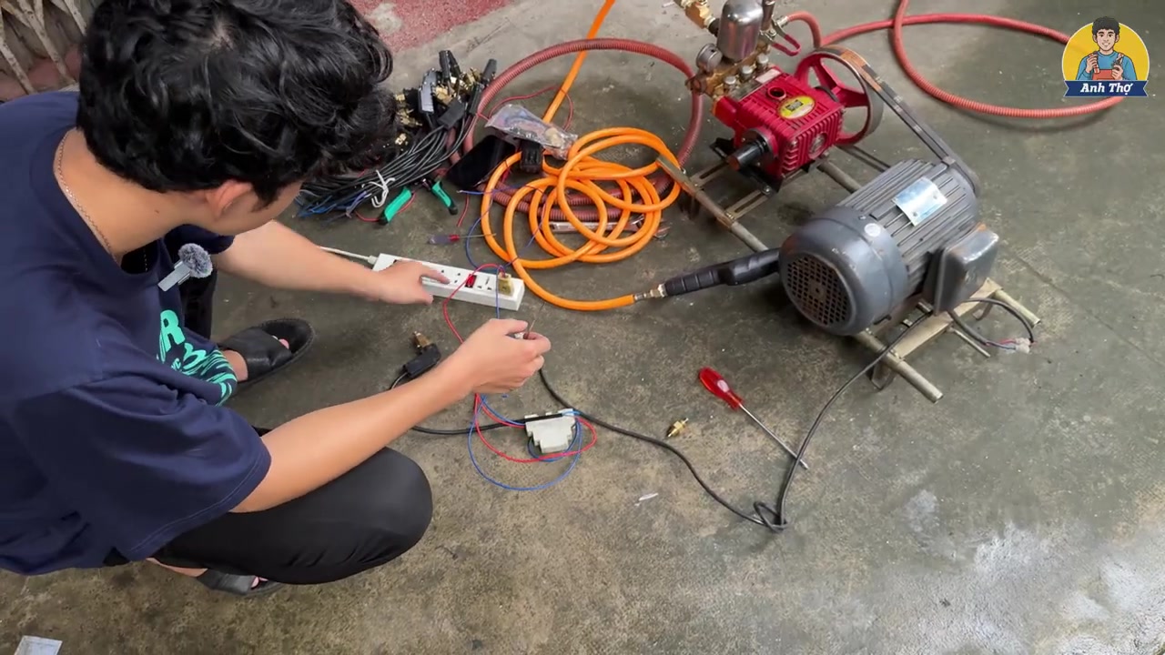 Hướng Dẫn "Độ" Rơ Le Tự Ngắt Cho Máy Rửa Xe - Tiết Kiệm 200k Tiền Điện Mỗi Tháng