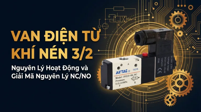 Van Điện Từ Khí Nén 32 Nguyên Lý Hoạt Động và Giải Mã Nguyên Lý NCNO