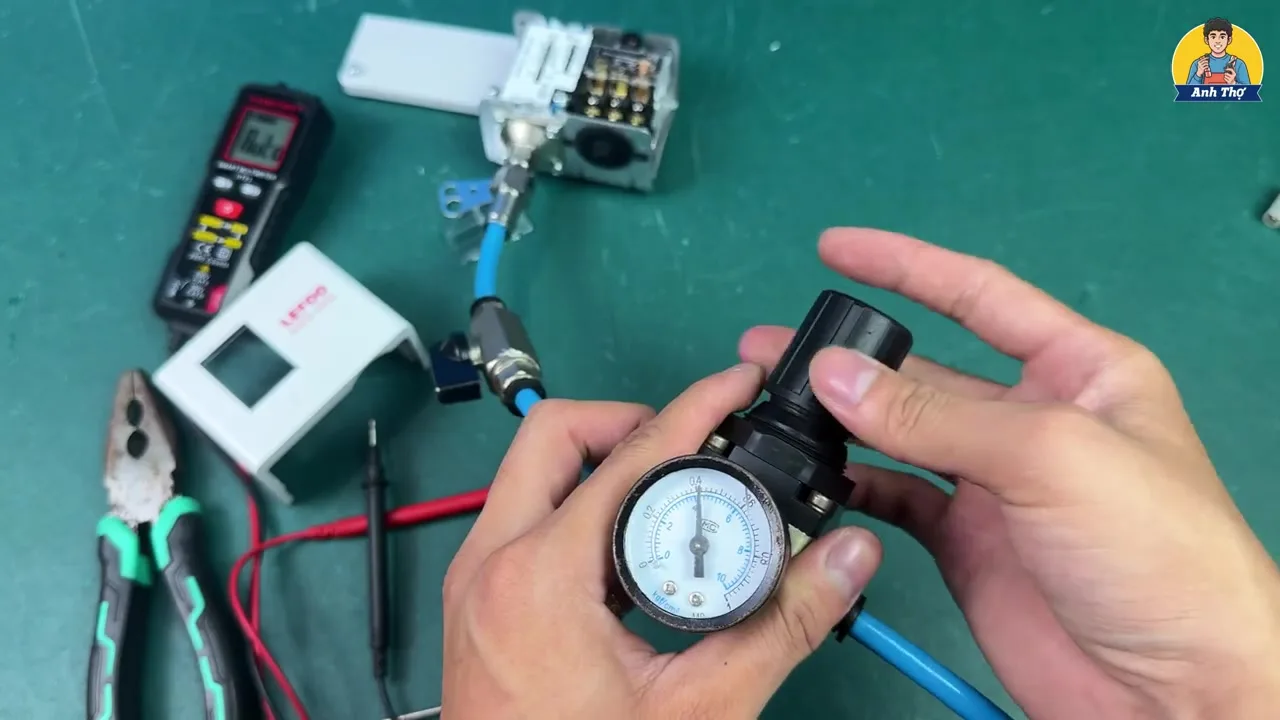 Hướng Dẫn Điều Chỉnh Range và DIFF Công Tắc Áp Suất LEFOO 5508