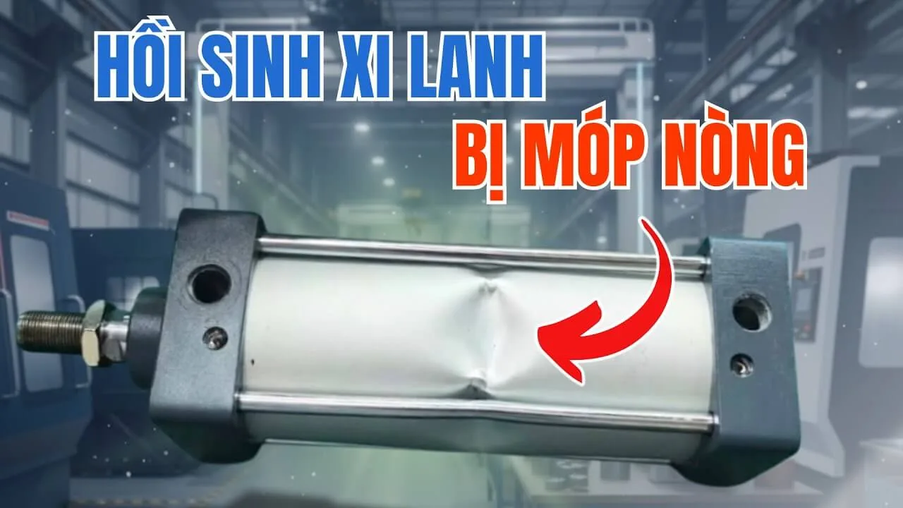 Hướng Dẫn Thay Nòng Xi Lanh Khí Nén SC Tại Nhà