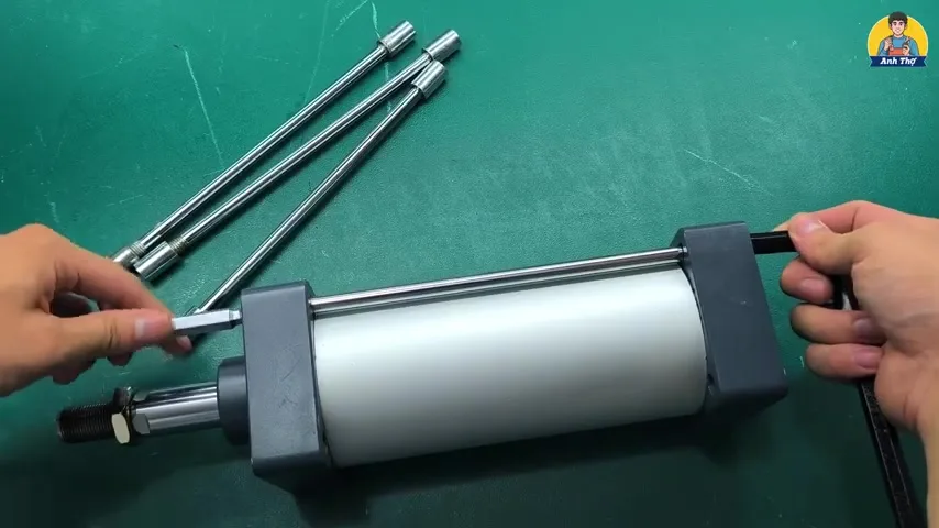 Hướng Dẫn Thay Nòng Xi Lanh Khí Nén SC Tại Nhà - Hồi Sinh Ben Hơi Bị Móp