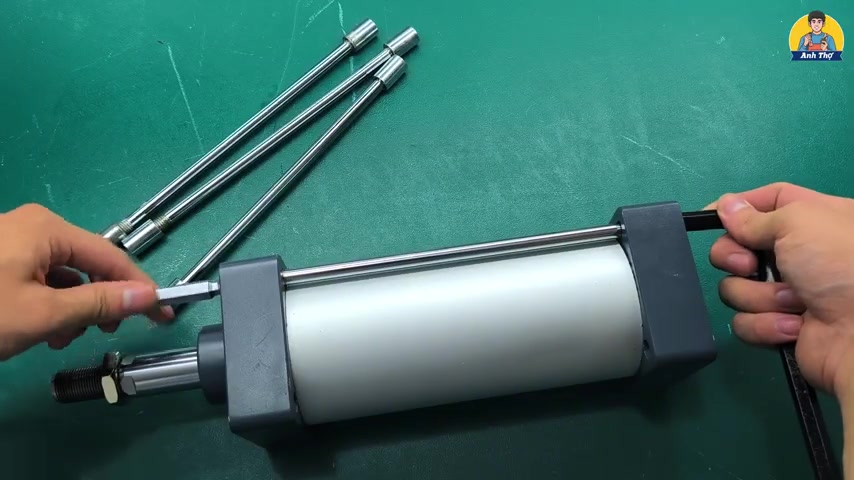 Hướng Dẫn Thay Nòng Xi Lanh Khí Nén SC Tại Nhà - Hồi Sinh Ben Hơi Bị Móp